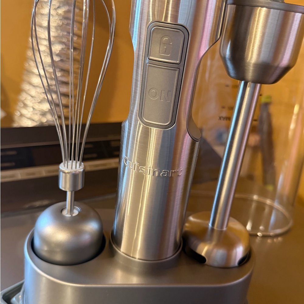 Cuisinart Stainless Steel Hand Blender with Whisk - Silver
